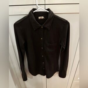 Liberty Charcoal Button-Up Shirt